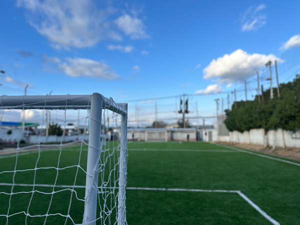 Camarín limpio y moderno