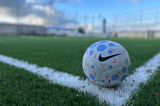 Cancha de baby fútbol de alto nivel